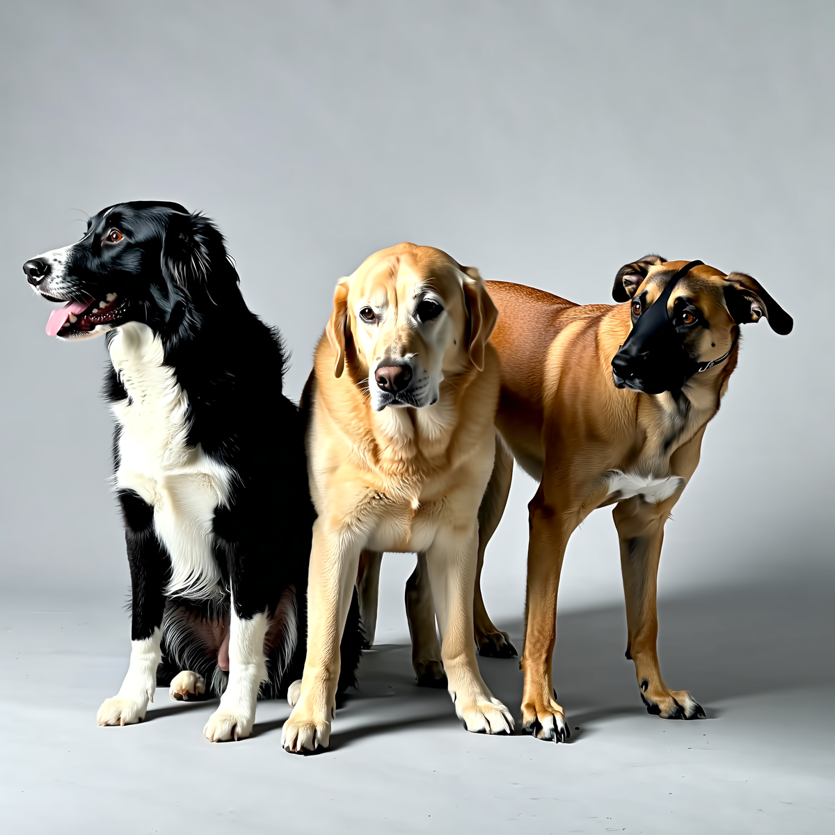 Border collie, labrador și ciobănesc belgian malinois ilustrând capacități cognitive distincte conform studiului de la Helsinki