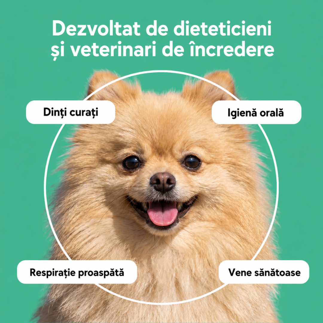 Set complet pentru igiena orală a câinilor și pisicilor