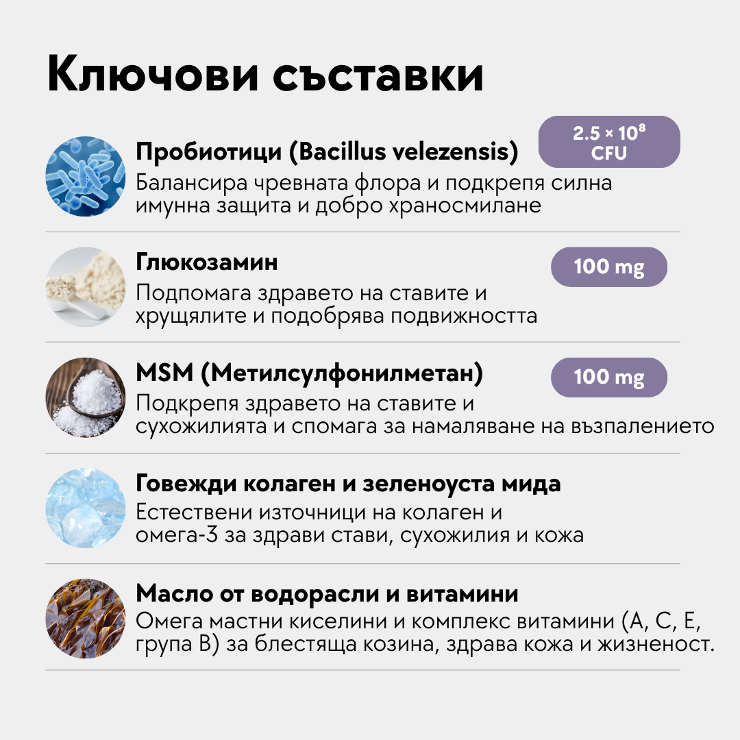 Sănătate zilnică 17 în 1 - Articulații, blană, piele și vitamine