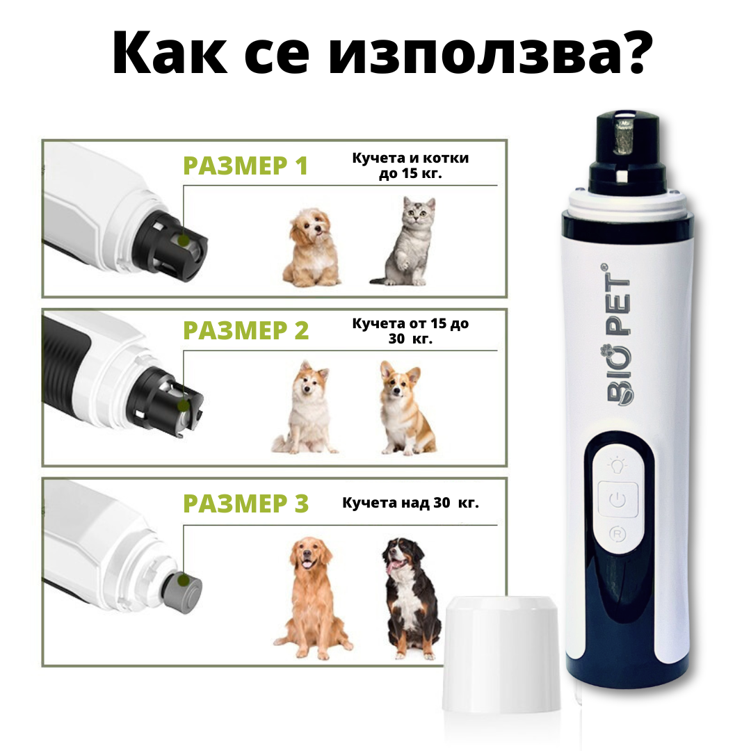 Pila electrică pentru unghii