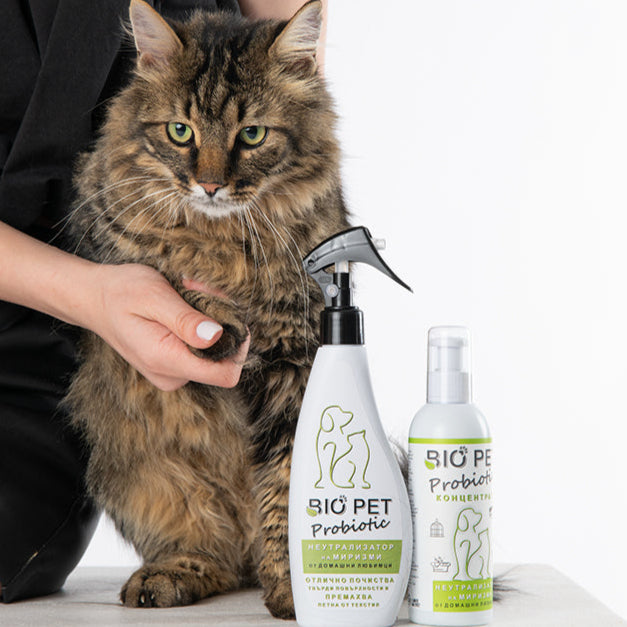 BIO PET Neutralizator de mirosuri probiotic - 200 ml.